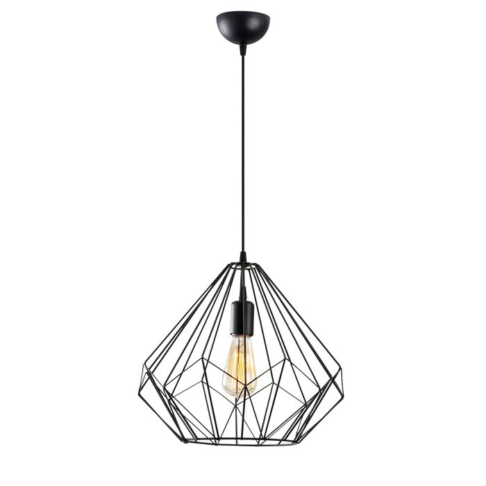 Opviq Diamond - 703-S Lámpara de araña negra